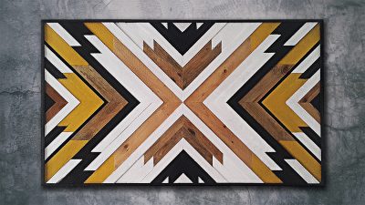 ARNOLD WOODEN WALL ART
