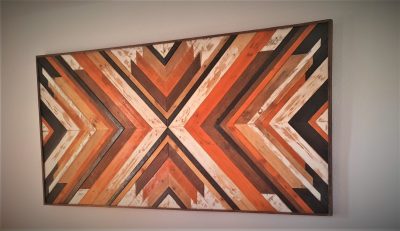 PALLET WOOD HEADBOARD